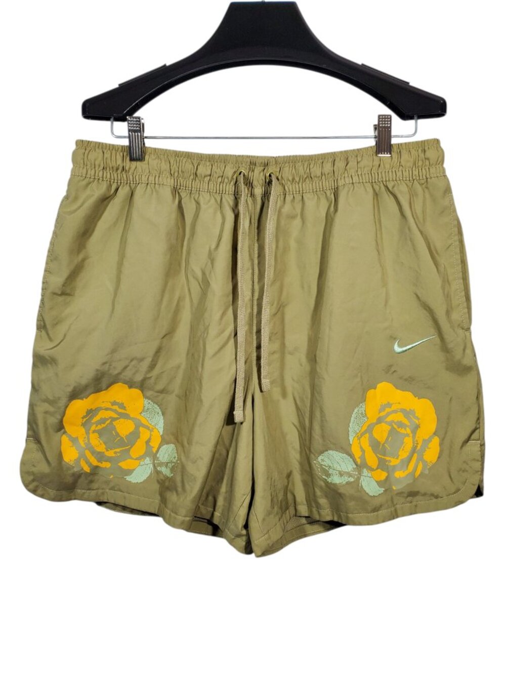 Nike Sportswear Rose City Lined Woven Flow Shorts Men's XL Neutral Olive Green